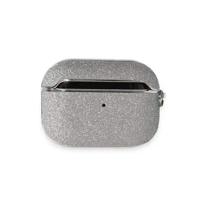 Apple Airpods 3 (3.nesil) Spell Simli Kılıf - Gümüş