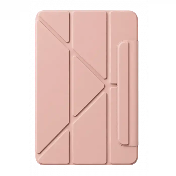 Apple İpad 2025 10.9 10.nesil (a16) Edz Manyetik Standlı Tablet Kılıfı - Rose Gold