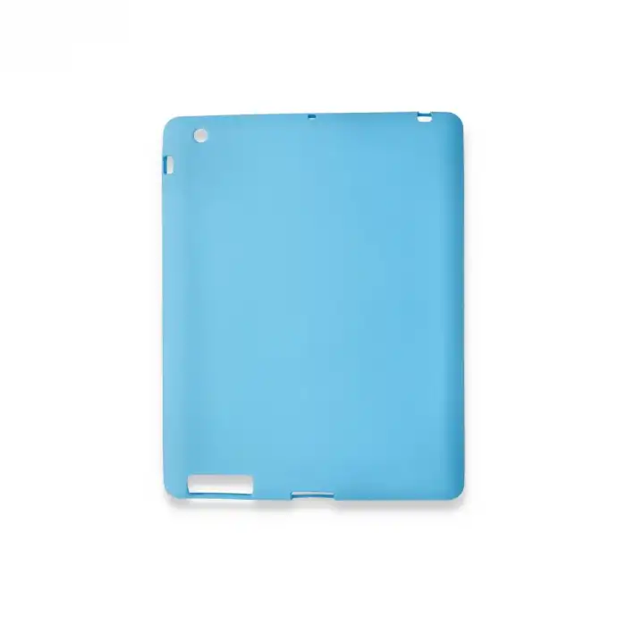 Apple İpad 4 9.7 Kılıf Evo Tablet Silikon - Mavi