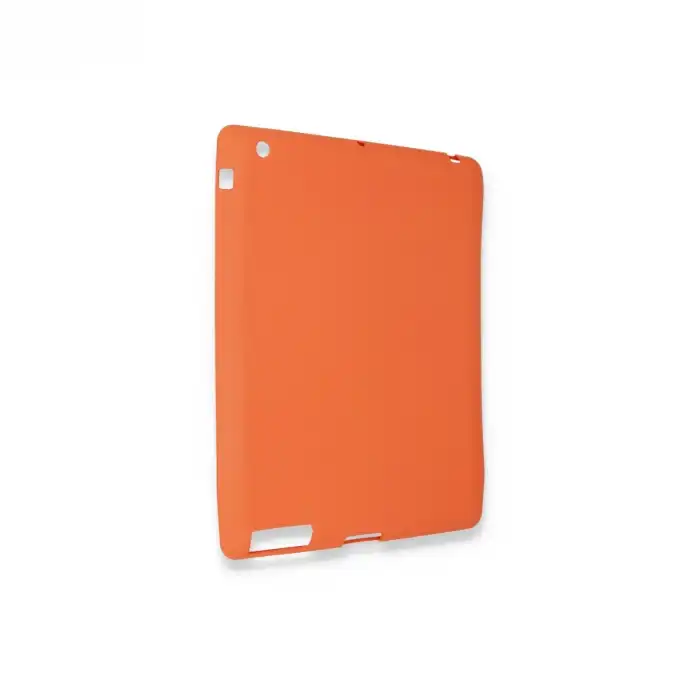 Apple İpad 4 9.7 Kılıf Evo Tablet Silikon - Turuncu