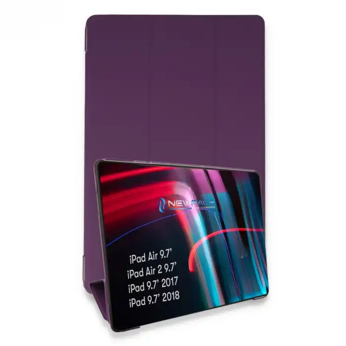Apple İpad 5 Air 9.7 Kılıf Tablet Smart Kılıf - Mor