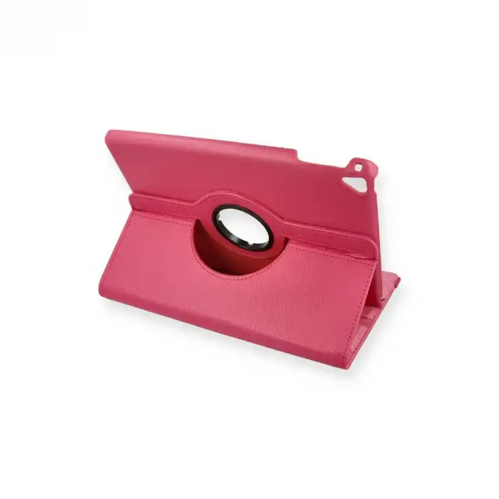 Apple İpad 9.7 (2018) Kılıf 360 Tablet Deri Kılıf - Pembe