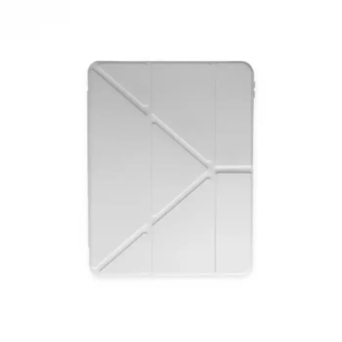 Apple İpad 9.7 (2018) Kılıf Kalemlikli Mars Tablet Kılıfı - Gri
