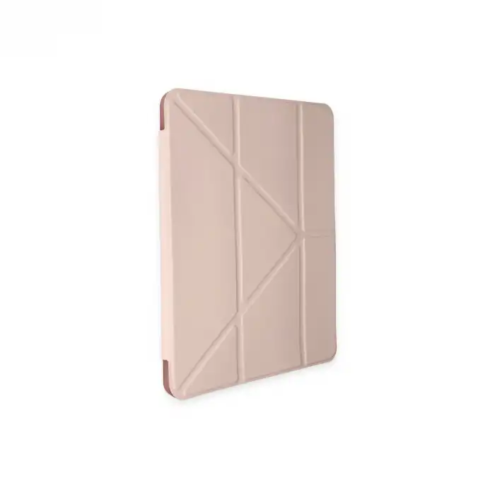 Apple İpad 9.7 (2018) Kılıf Kalemlikli Mars Tablet Kılıfı - Rose Gold