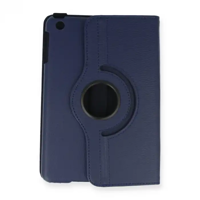 Apple İpad Mini 1 Kılıf 360 Tablet Deri Kılıf - Lacivert