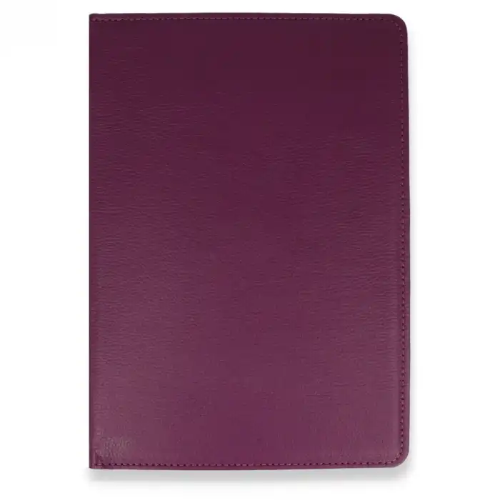 Apple İpad Mini 1 Kılıf 360 Tablet Deri Kılıf - Mürdüm