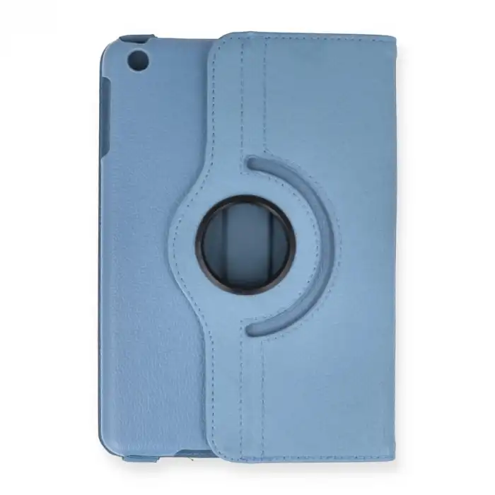 Apple İpad Mini 1 Kılıf 360 Tablet Deri Kılıf - Turkuaz