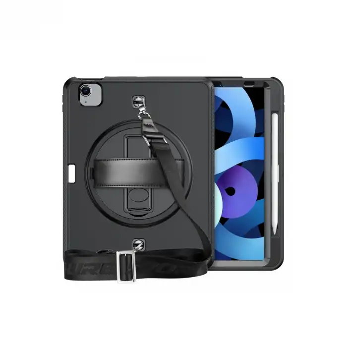 Apple İpad Pro 11 (2020) Kılıf Strap-c Otterbox Tablet Kapak - Siyah