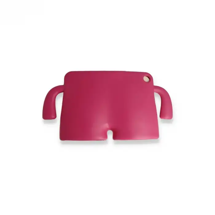 Apple İpad Pro 11 (2021) Kılıf Karakter Tablet Silikon - Pembe