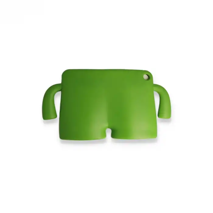 Apple İpad Pro 11 (2021) Kılıf Karakter Tablet Silikon - Yeşil