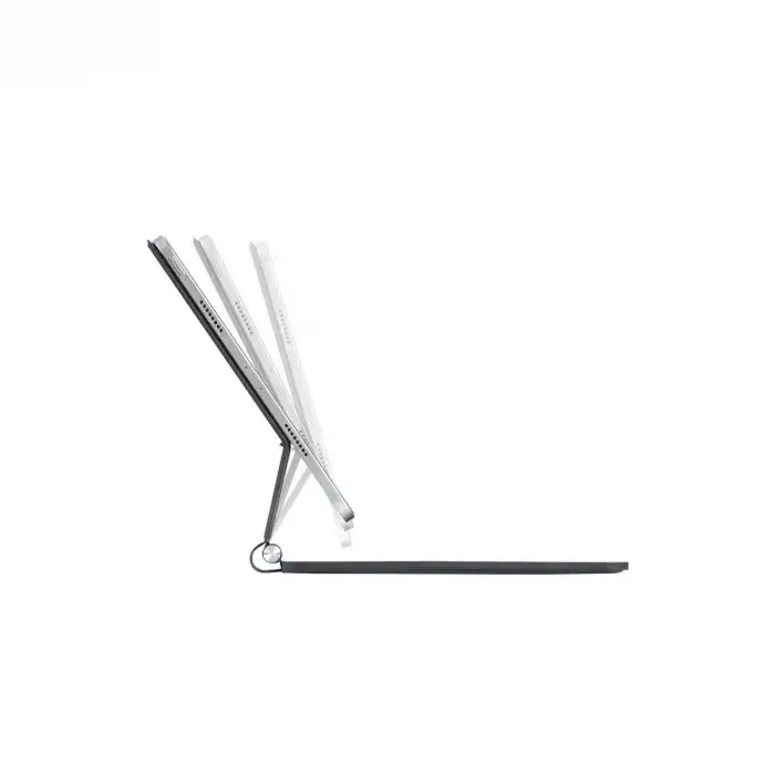 Apple İpad Pro 13 (2024) Kılıf X9p Magic Manyetik Klavyeli Tablet Kılıfı - Siyah