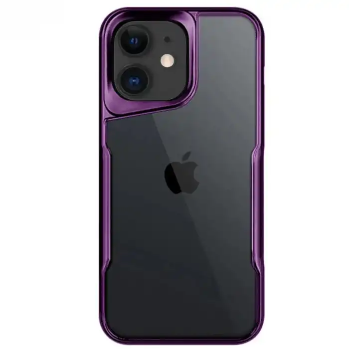 Apple İphone 11 Kılıf Boyi Silikon Kapak - Derin Mor