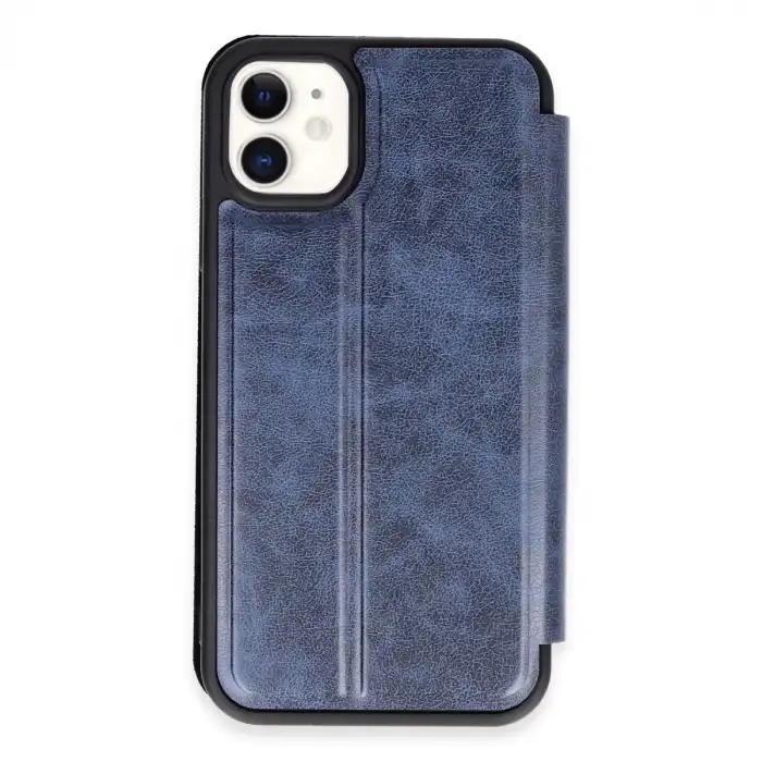 Apple İphone 11 Kılıf Flip Cover - Lacivert