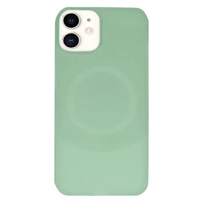 Apple İphone 11 Kılıf Maya Karbon Kapak - Su Yeşili