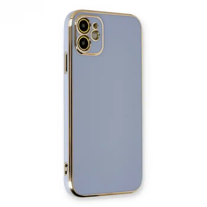 Apple İphone 11 Kılıf Volet Silikon - Mavi