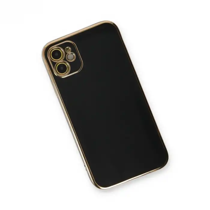 Apple İphone 11 Kılıf Volet Silikon - Siyah
