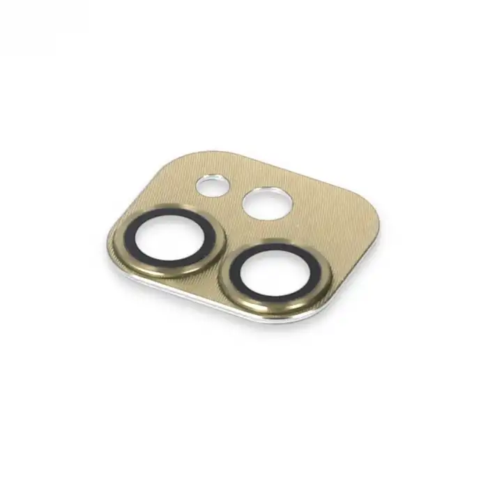Apple İphone 11 Pers Alüminyum Kamera Lens - Gold
