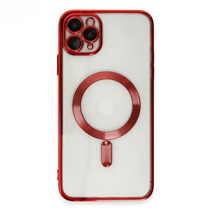 Apple İphone 11 Pro Max Kılıf Kross Magneticsafe Kapak - Kırmızı