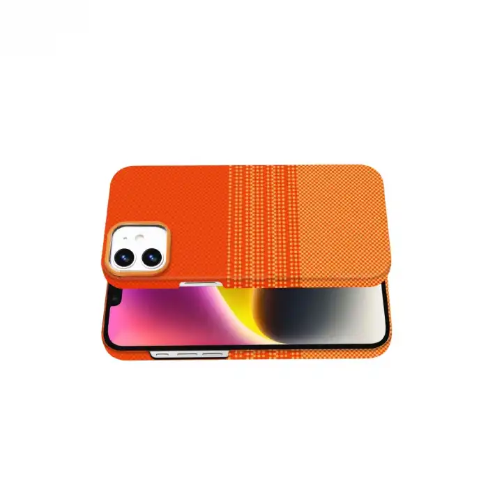 Apple İphone 11 Vega Magsafe Kapak - Turuncu