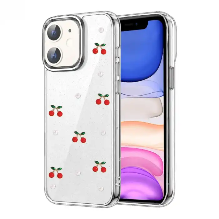 Apple İphone 12 Fiyonk Desenli Kapak - Desen 9