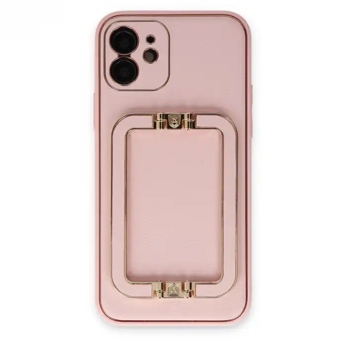 Apple İphone 12 Kılıf Coco Elit Kapak - Pembe