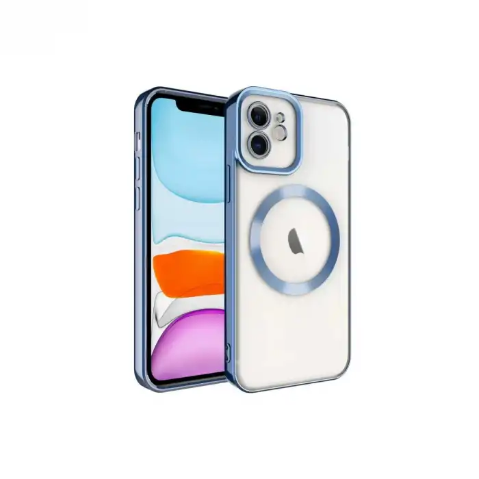 Apple İphone 12 Kılıf Kross Magneticsafe Kapak - Sierra Blue