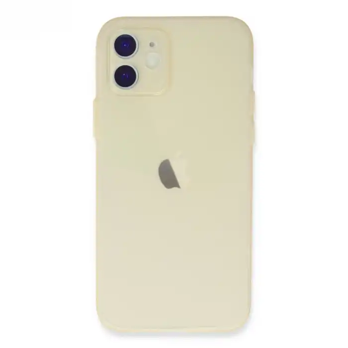 Apple İphone 12 Kılıf Puma Silikon - Gold