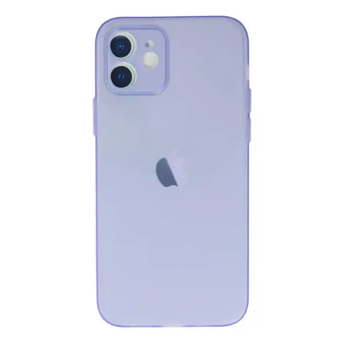 Apple İphone 12 Kılıf Puma Silikon - Mor