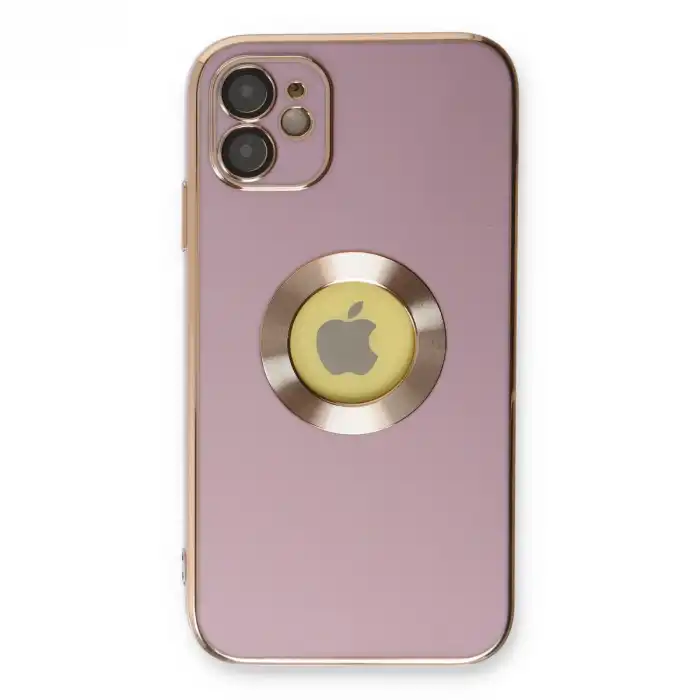 Apple İphone 12 Kılıf Store Silikon - Mor