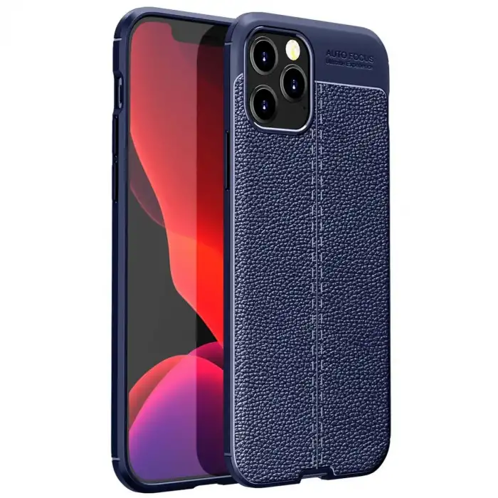 Apple İphone 12 Pro Kılıf Auto Focus Kapak - Lacivert