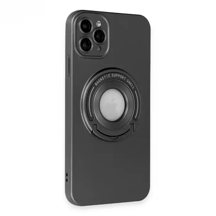 Apple İphone 12 Pro Kılıf Lukka Magneticsafe Kapak - Siyah