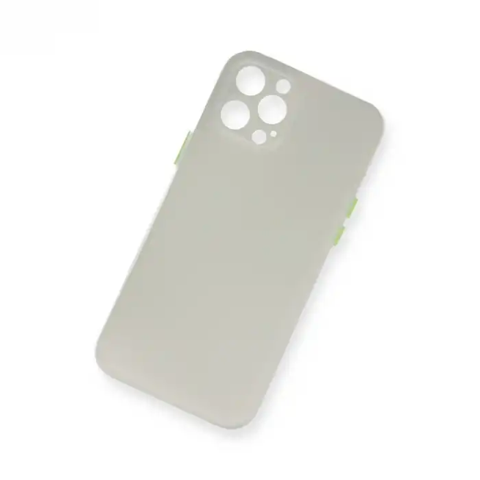 Apple İphone 12 Pro Kılıf Pp Ultra İnce Kapak - Beyaz