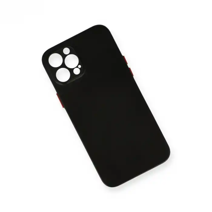 Apple İphone 12 Pro Kılıf Pp Ultra İnce Kapak - Siyah