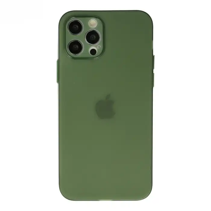 Apple İphone 12 Pro Kılıf Puma Silikon - Yeşil