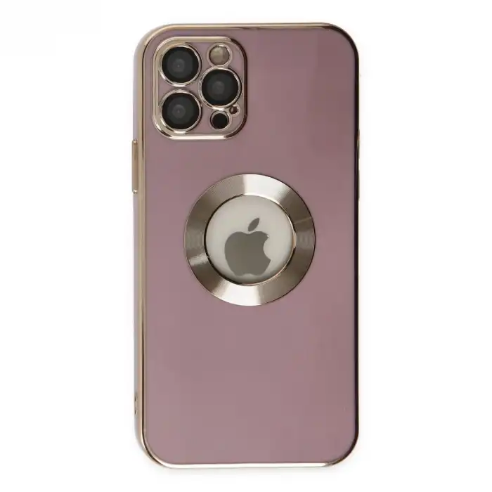 Apple İphone 12 Pro Kılıf Store Silikon - Mor