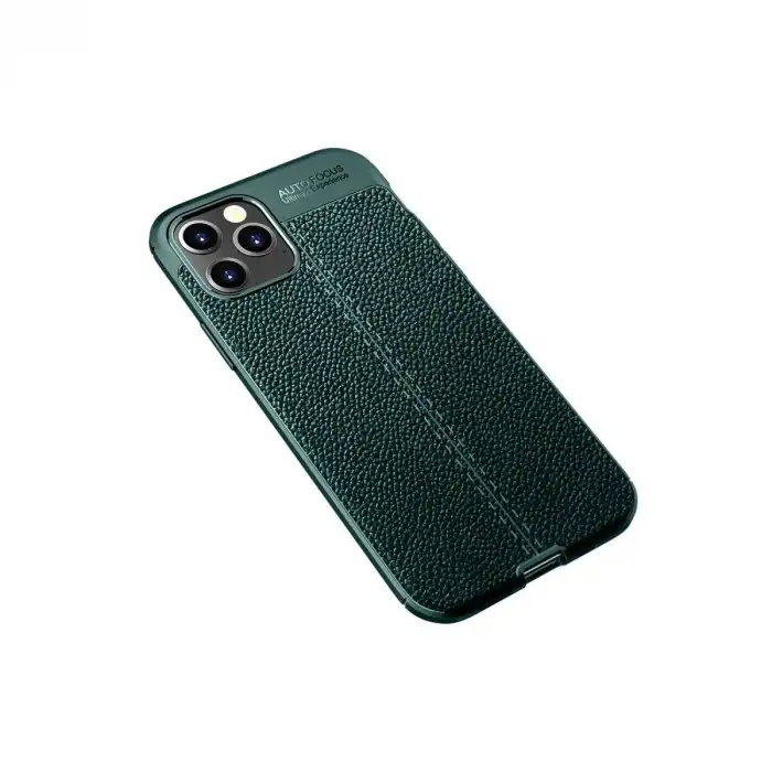 Apple İphone 12 Pro Max Kılıf Auto Focus Kapak - Yeşil