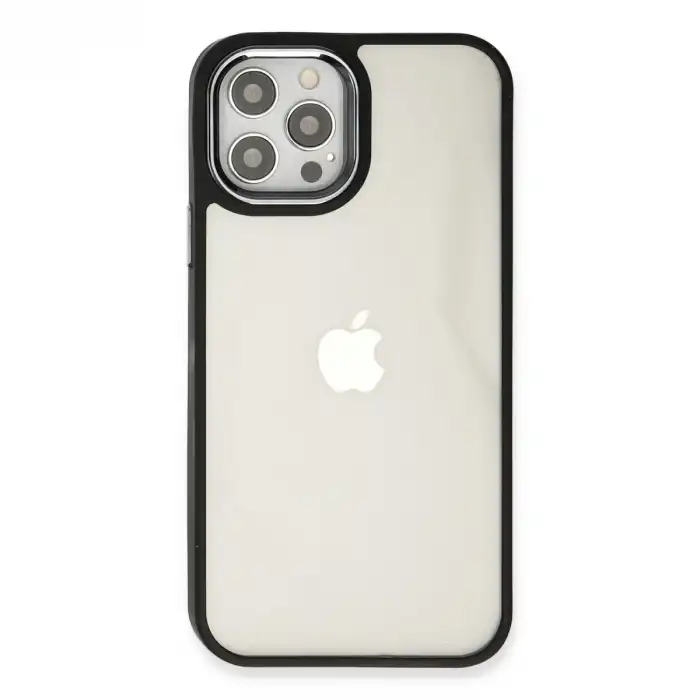 Apple İphone 12 Pro Max Kılıf Dora Kapak - Siyah