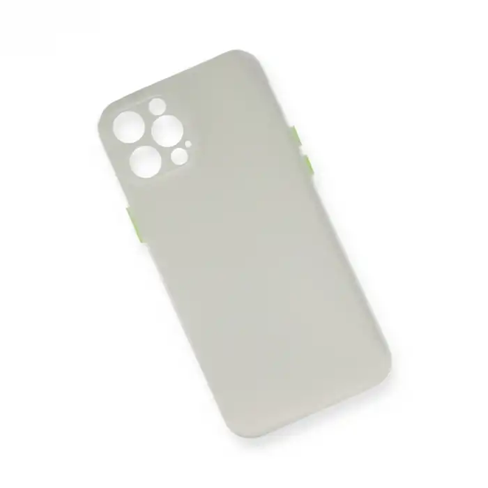 Apple İphone 12 Pro Max Kılıf Pp Ultra İnce Kapak - Beyaz