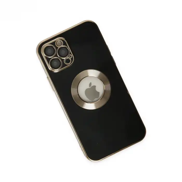 Apple İphone 12 Pro Max Kılıf Store Silikon - Siyah