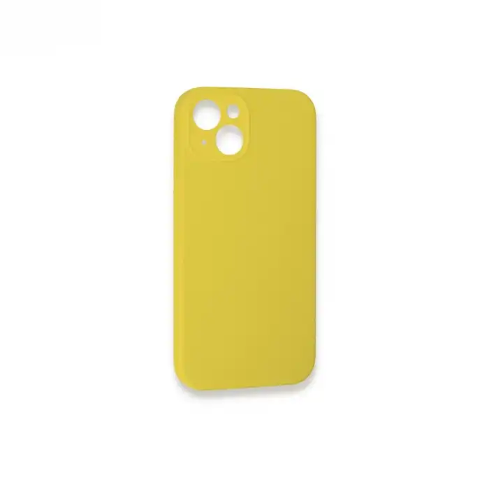 Apple İphone 13 Mini Kılıf Lansman Legant Silikon - Sarı