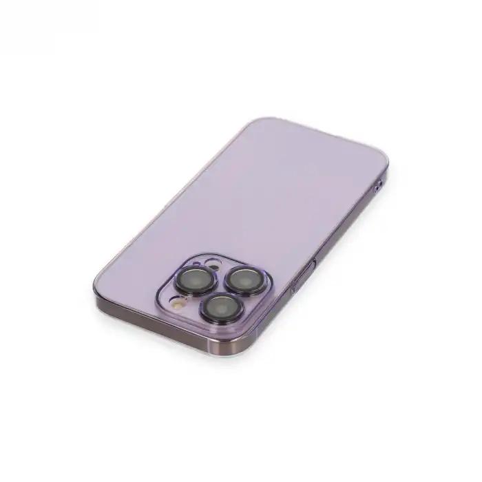 Apple İphone 13 Pro Kılıf Armada Lensli Kapak - Lila