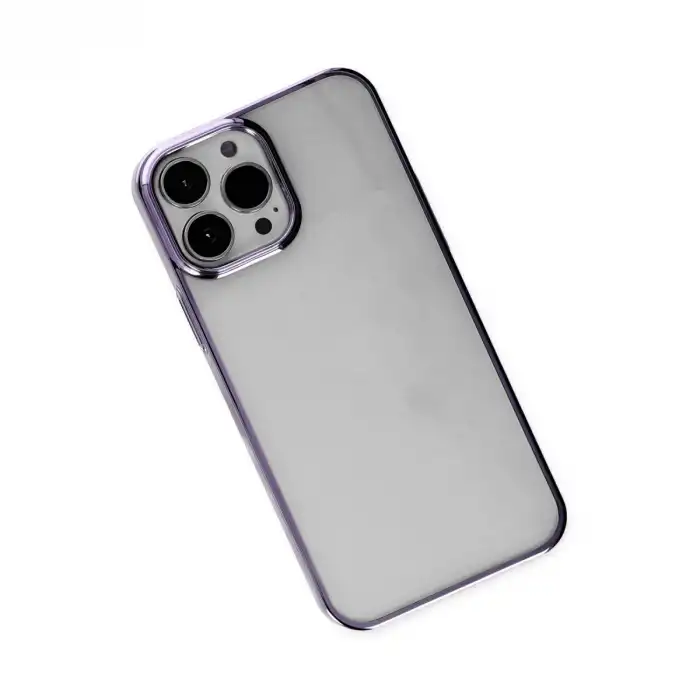 Apple İphone 13 Pro Kılıf Element Silikon - Mor
