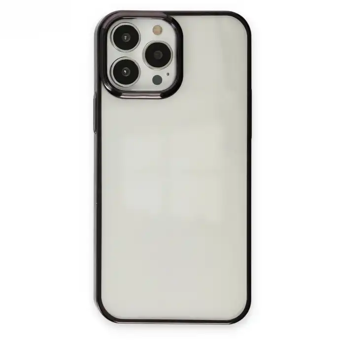 Apple İphone 13 Pro Kılıf Element Silikon - Siyah