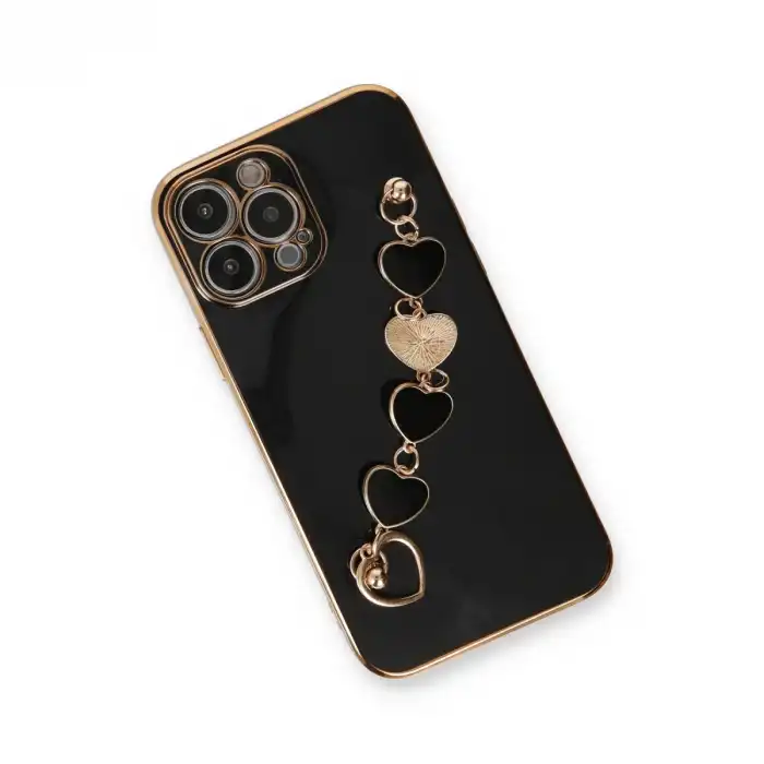 Apple İphone 13 Pro Kılıf Esila Silikon - Siyah