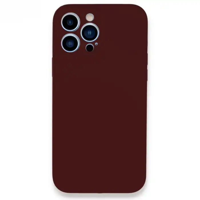 Apple İphone 13 Pro Kılıf Lansman Legant Silikon - Bordo
