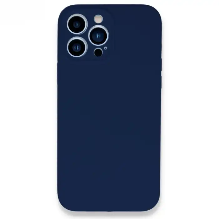 Apple İphone 13 Pro Kılıf Lansman Legant Silikon - Lacivert