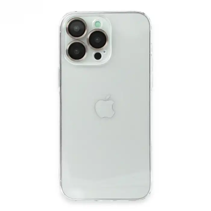 Apple İphone 13 Pro Kılıf Luko Lens Silikon -yeşil