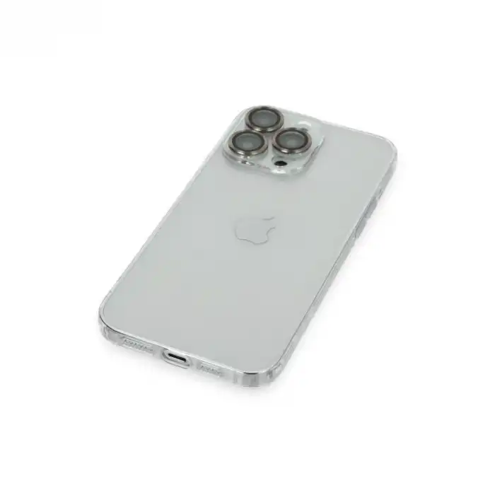 Apple İphone 13 Pro Kılıf Luko Lens Silikon -yeşil