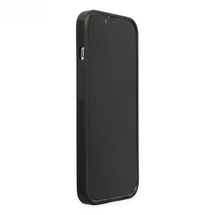 Apple İphone 13 Pro Kılıf Mega Standlı Silikon - Siyah