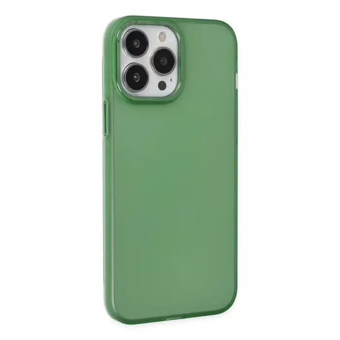 Apple İphone 13 Pro Kılıf Modos Metal Kapak - Koyu Yeşil